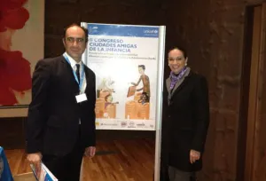Liliana Ortiz de Rivera representa a México en el Segundo Congreso Ciudades Amigas de la Infancia en