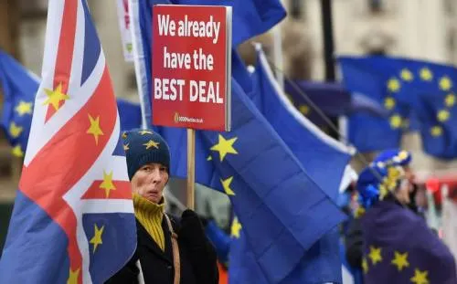 Votación de plan de salida británica de la UE, el 15 de enero
