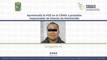 Aprehendió la FGE en la CDMX a probable responsable de intento de feminicidio