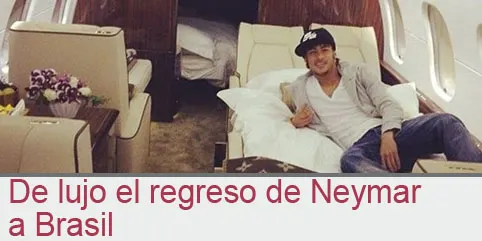 De lujo el regreso de Neymar a Brasil