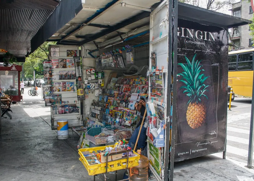Retirarán casetas de periódicos del centro por incumplir norma