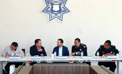 Ayuntamiento de Puebla fortalece coordinación entre policías estatal y municipal
