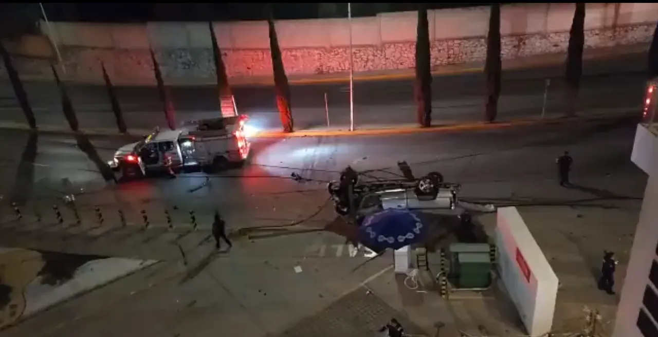 Accidente Calzada Zavaleta