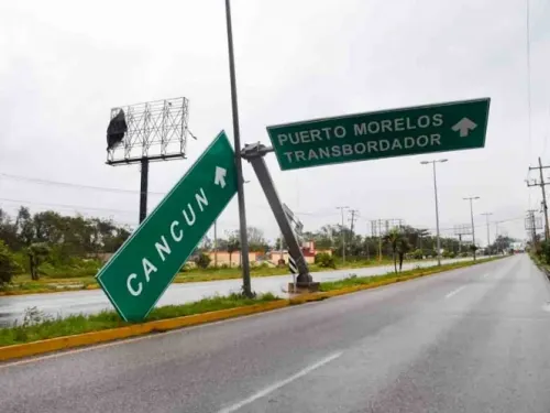 Saldo blanco en Quintana Roo tras el paso de “Delta”