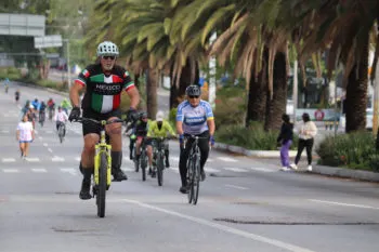 Más de seis mil poblanas y poblanos participaron en la Vía Recreativa Metropolitana