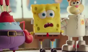 ?Bob Esponja? sorprende con largometraje? fuera del agua