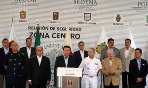 Baja actividad delictiva en la zona del centro del país: Osorio Chong