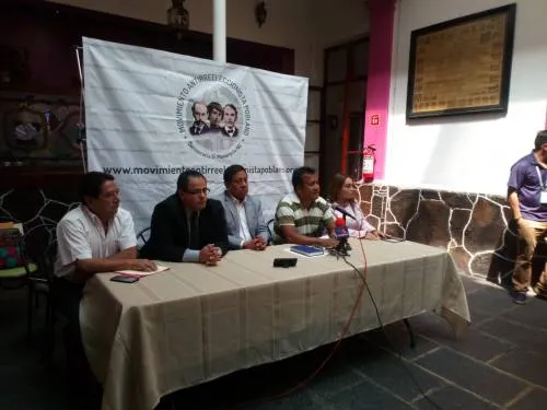Movimiento Antireleccionista Poblano acusó a MEA de pretender una monarquía