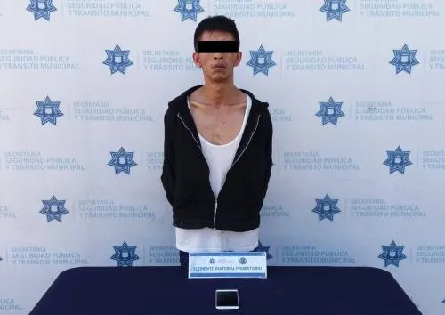 Ingresa a la cárcel asaltante de transeúntes; fue detenido por la Policía Municipal de Puebla