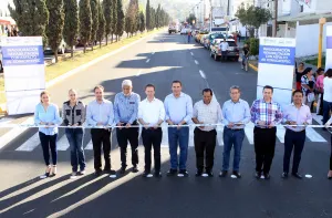 Moreno Valle inaugura la rehabilitación de la avenida Xonacatepec