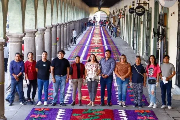 Sp Cholula Alfombra Monumental Semana Santa