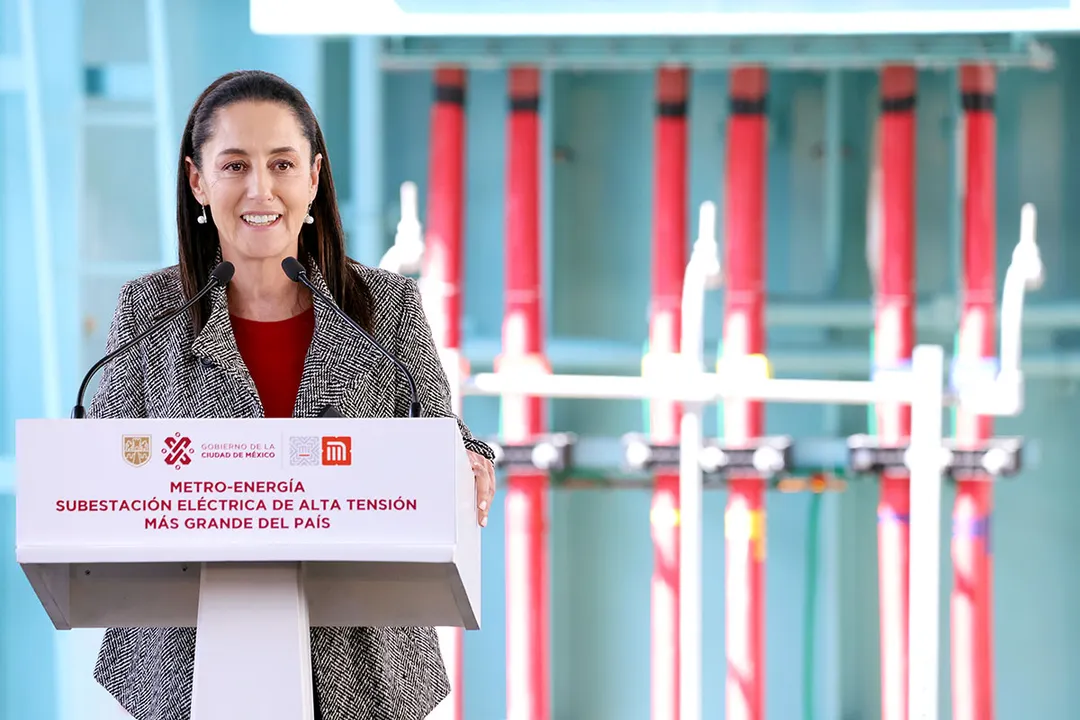 Claudia Sheinbaum Metro Energia