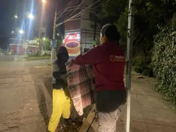 Protección Civil brinda abrigo y atención a personas en situación de vulnerabilidad