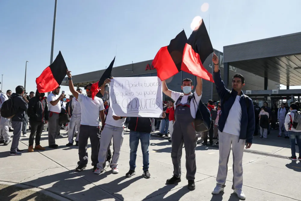 Estalla huelga en Audi Puebla; no hay acuerdo salarial entre empresa y sindicato