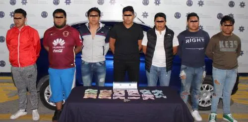 Desarticula SSPTM de Puebla a banda probablemente dedica al robo a comercio