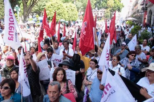 En marcha denuncian irregulares en el proceso electoral