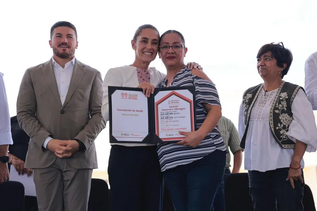 Sheinbaum Entrega Viviendas Juarez Nl