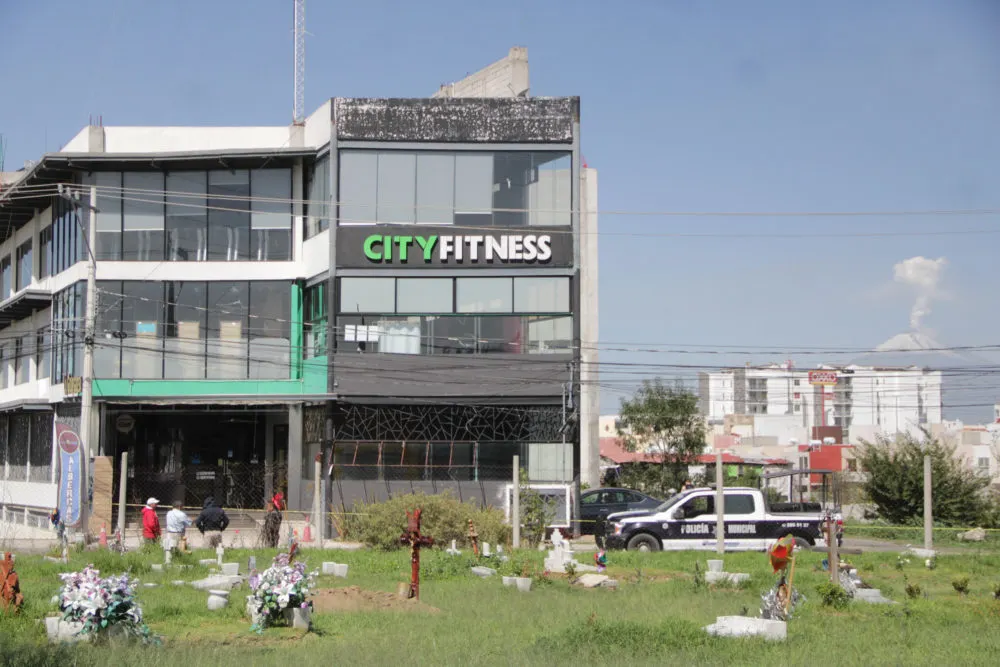 Balacera gimnasio City Fitness