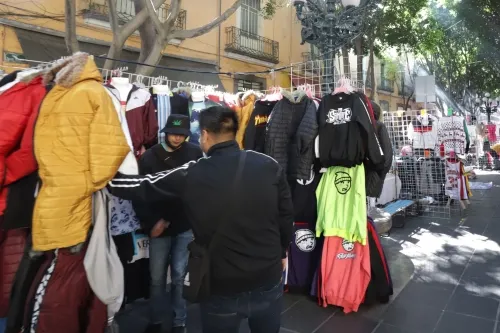 Al Gobierno Federal, piden empresarios revisión del comercio informal en Puebla capital