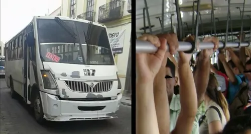 Rociarán cloro en los camiones y choferes usarán guantes por Coronavirus en estas rutas en Puebla