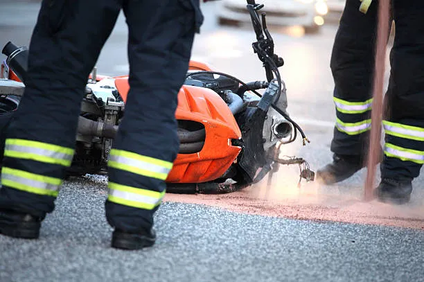 Accidente de moto