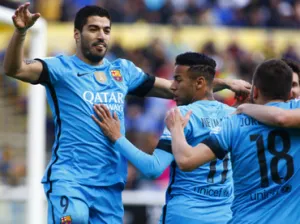 Neymar y Suárez impulsan triunfo del Barcelona