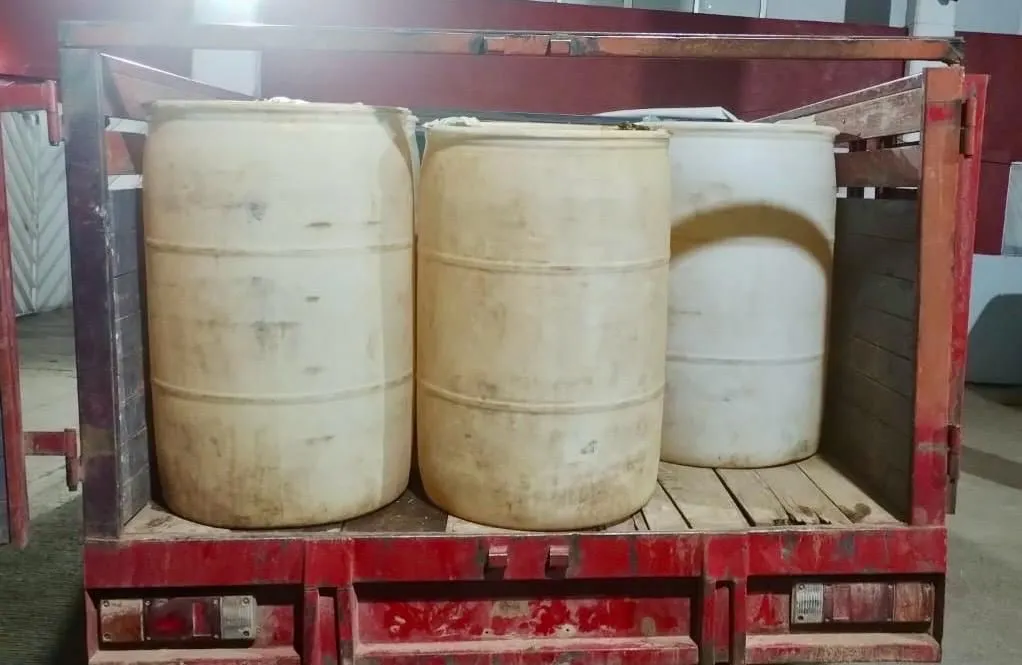 Combustible Robado Ahuazotepec Bidones