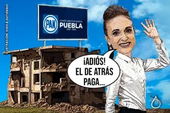 Entregará Augusta Díaz de Rivera un PAN derrotado y ahogado en millonarias multas y deudas