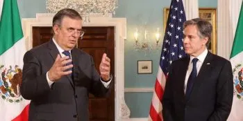 Marcelo Ebrard se reúne con secretario de Estado de EUA, Antony Blinken