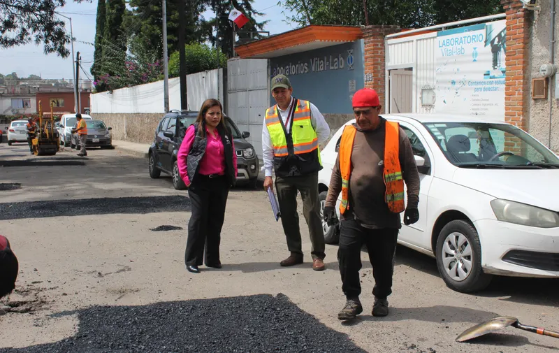 Supervisa Contraloría Municipal trabajos de bacheo por diferentes vialidades de la ciudad