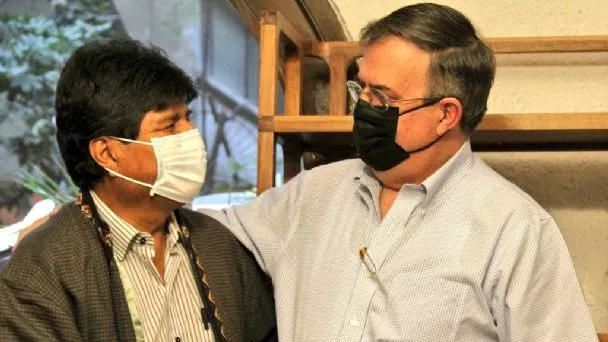 México, la casa de los que luchan : Evo Morales