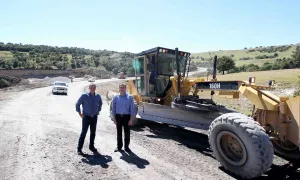 Moreno Valle supervisa camino de acceso a la Academia de Policía