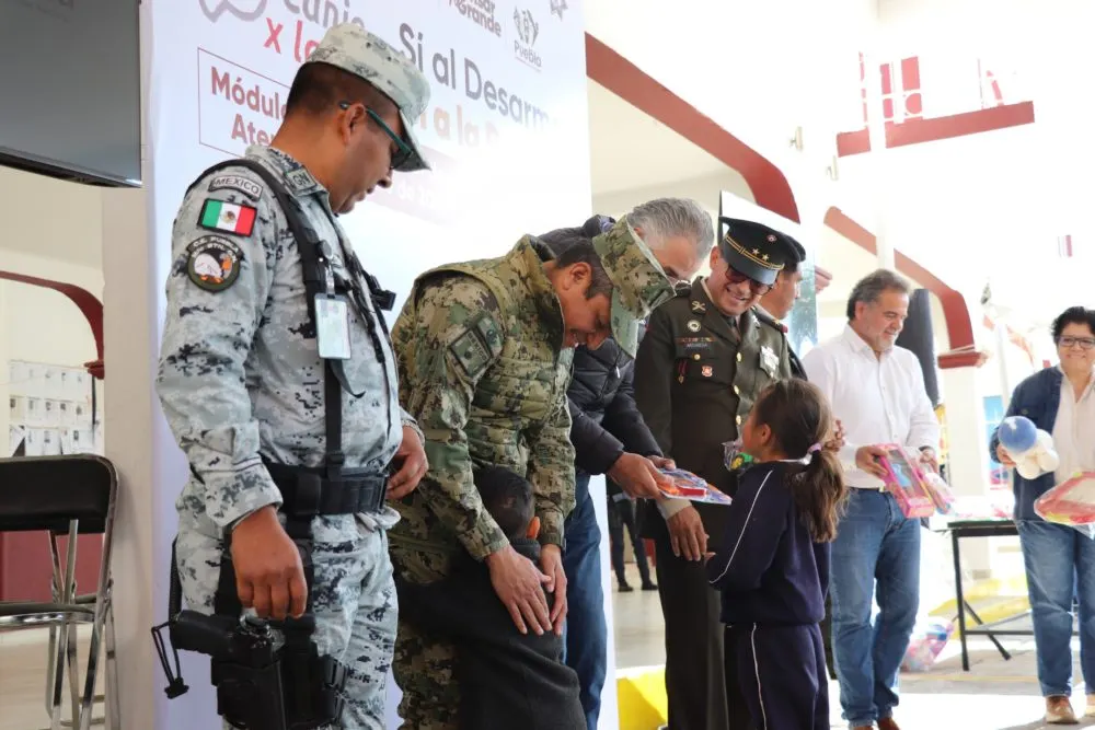 Campaña nacional “Sí al desarme, sí a la paz”