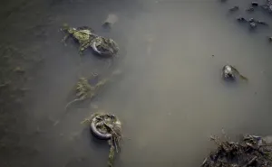 Relleno de Huejo tira los lixiviados a espejo de agua