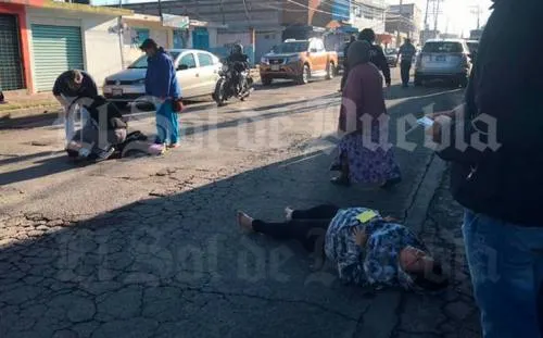 Atropellan a mujer embarazada y a menor, en la colonia Álamos Vista Hermosa