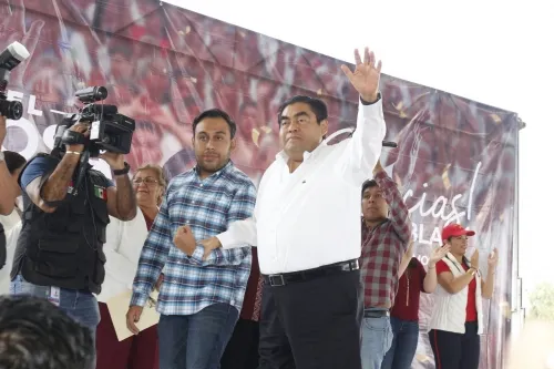 Miguel Barbosa Huerta arranca gira de agradecimiento en municipios