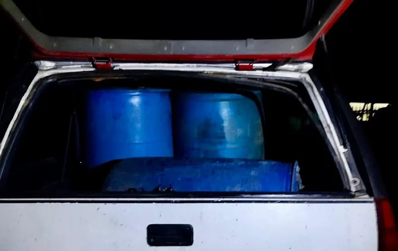 Detiene SSP y Semar a hombre en posesión de hidrocarburo robado