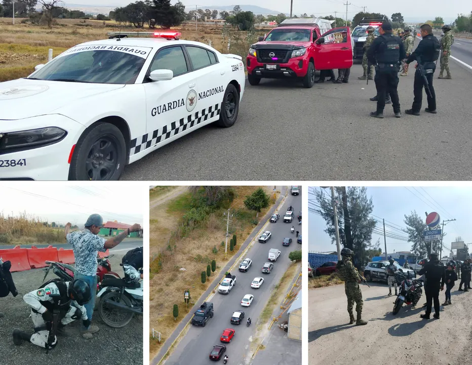 Tres detenidos y unidades aseguradas: primeros resultados del Operativo Interestatal en Texmelucan