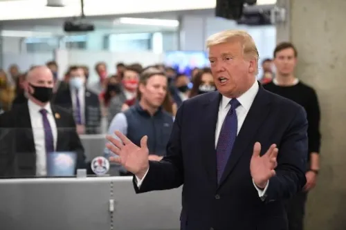Estadounidenses tienen “derecho a conocer” el ganador el día de la elección: Trump