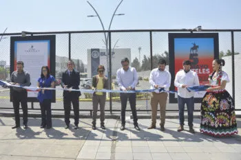 Rectora María Lilia Cedillo inaugura la muestra “5 de Mayo, carteles por una soberanía del pueblo mexicano”