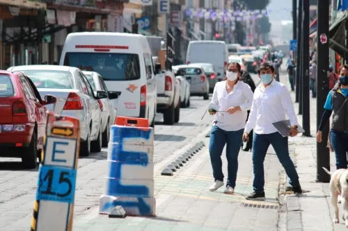 Pese a reapertura de algunas calles en el CH, sigue el tráfico