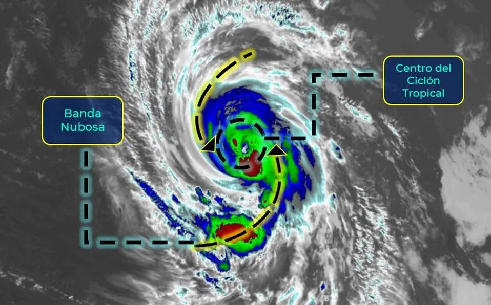 Huracán ‘Larry’ se intensifica a categoría 3