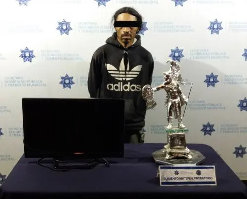 Detiene Policía Municipal De Puebla a probable responsable de robo a casa habitación