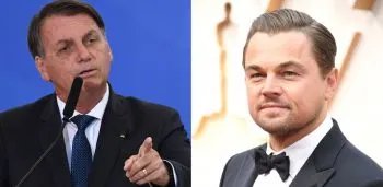Jair Bolsonaro llama a los brasileños a no escuchar a DiCaprio