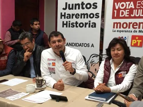 Armenta Mier lamentó que continúe la guerra sucia contra los candidatos de Morena