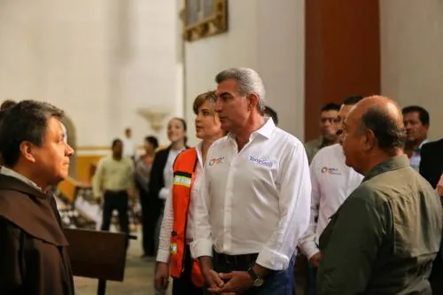 Reconstrucción en templos y monumentos históricos lleva un avance del 50%: Gali