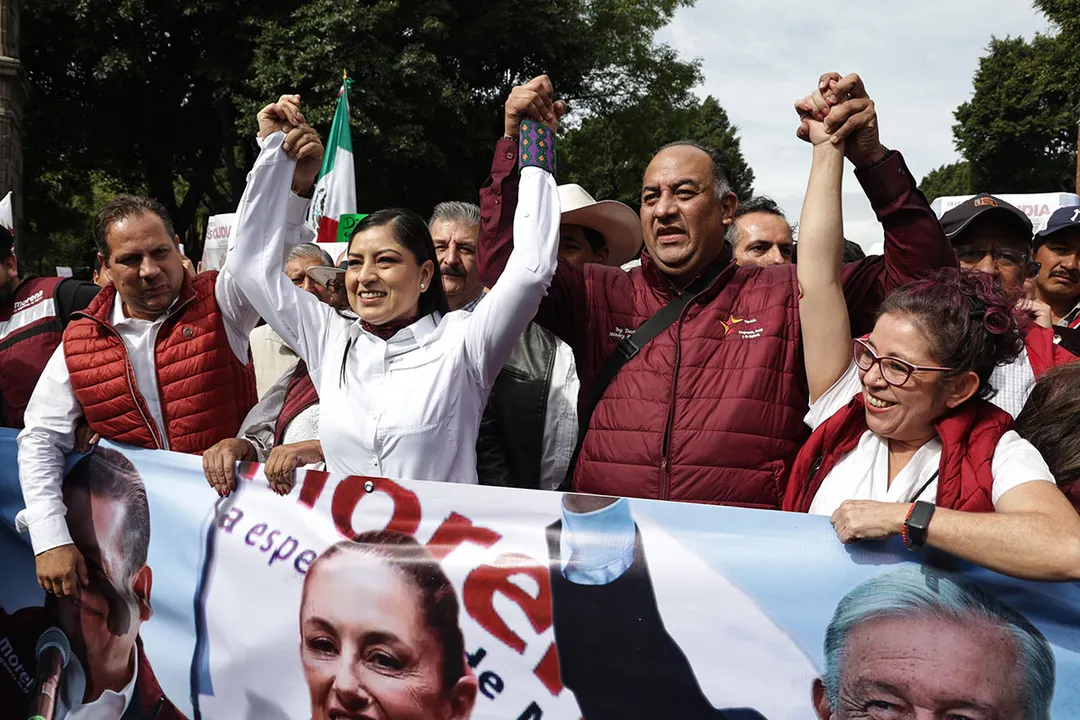 Claudia Rivera Marcha Morena