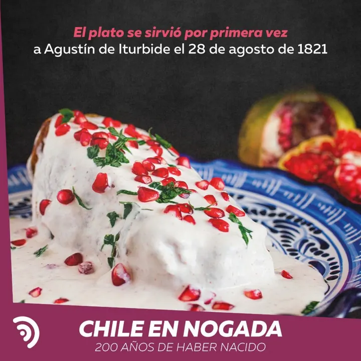 Chile en Nogada: 200 años de tradición poblana