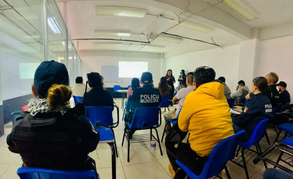 Seguridad Pública se capacita para atender problemas en materia de violencia de género