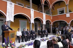 Moreno Valle agradece colaboración del Congreso al inaugurar sede alterna